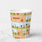 Gobelets En Papier Linus & Lucy | Chanter Jack-O-Lantern (Gauche)