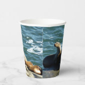 Gobelets En Papier Lions de la mer de San Diego (Droite)