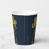Gobelets En Papier Lit - Feu Noir (Droite)