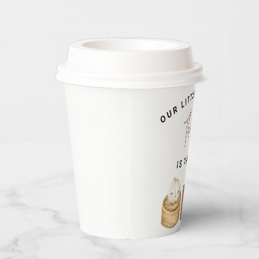 Gobelets En Papier Little Chinese dumpling first Birthday Party (Droite)