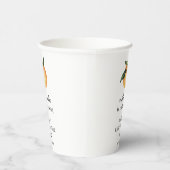 Gobelets En Papier Little Cutie sur le chemin Baby shower tasses de p (Droite)