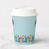 Gobelets En Papier Little Dino 1st Birthday Paper cup (Gauche)