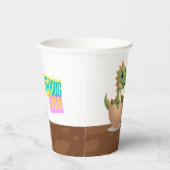 Gobelets En Papier Little Dinosaur Hatching Soon (Droite)