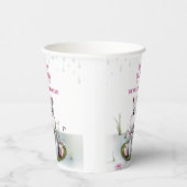 Gobelets En Papier Little Hippo River Adventure Girl Baby shower (Droite)