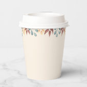 Gobelets En Papier Little Mushroom fête d'anniversaire (Verso)