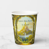 Gobelets En Papier Little Royal est sur le chemin Fairytale Princess (Verso)