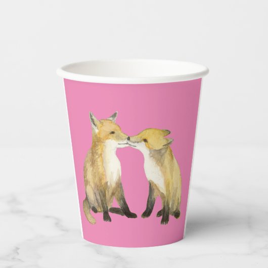 Gobelets En Papier Little Vixens (Recto)