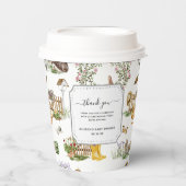 Gobelets En Papier Little Wonders | Baby shower Spring Garden (Recto)