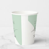 Gobelets En Papier Live Love Lauder Motivation Positive Citation (Droite)