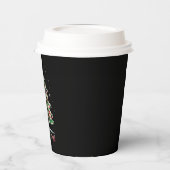 Gobelets En Papier Livre de Noël Lover Tree Librairie Joyeux Bookmas (Gauche)