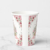 Gobelets En Papier Livre d'histoire du Château Princess de rose pâle (Droite)