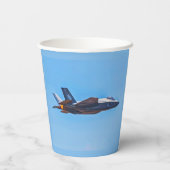 Gobelets En Papier Lockheed Martin F-35A Lightning II (Verso)