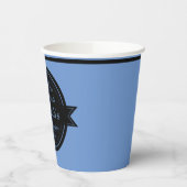 Gobelets En Papier Logo de café personnalisé tasse en papier (Gauche)