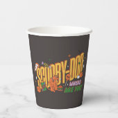 Gobelets En Papier Logo de friandise d'Halloween de Scooby-Doo (Verso)