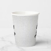 Gobelets En Papier Logo de la société Silver (Gauche)