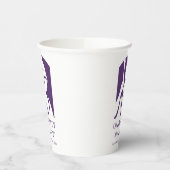 Gobelets En Papier Logo de l'Université d'Albany (Gauche)