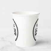 Gobelets En Papier Logo d'entreprise personnalisé (Droite)