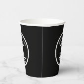 Gobelets En Papier Logo d'entreprise professionnelle simple et modern (Droite)