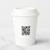 Gobelets En Papier Logo d'entreprise simple Moderne professionnel (Verso)