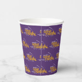 Gobelets En Papier Logo du train UAlbany Dane (Droite)