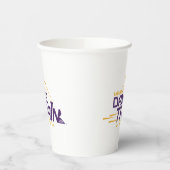 Gobelets En Papier Logo du train UAlbany Dane (Gauche)