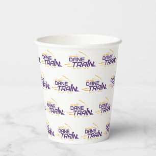 Gobelets En Papier Logo du train UAlbany Dane