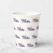 Gobelets En Papier Logo du train UAlbany Dane (Gauche)