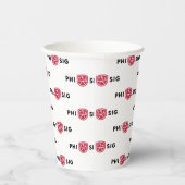 Gobelets En Papier Logo Phi Sigma Kappa (Droite)