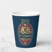Gobelets En Papier Logo vertical BUTTERBEER™ (Recto)