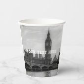 Gobelets En Papier Londres Angleterre Royaume-Uni Big Ben UK (Recto)