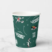 Gobelets En Papier LOONEY TUNES™ Soccer Playbook Pattern (Verso)