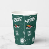 Gobelets En Papier LOONEY TUNES™ Soccer Playbook Pattern (Droite)