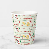 Gobelets En Papier LOONEY TUNES™ SYLVESTER™ & TWEETY™ Motif de vacanc (Gauche)