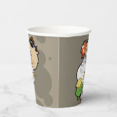 Gobelets En Papier LOONEY TUNES™ Têtes massives stylisées (Droite)