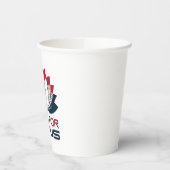 Gobelets En Papier Lotus pour POTUS Kamala Harris 2024 (Gauche)