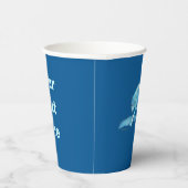 Gobelets En Papier Loup bleu (Droite)