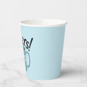 Gobelets En Papier Louveur de café - Bravo! Il est 8h quelque part (Gauche)