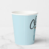 Gobelets En Papier Louveur de café - Bravo! Il est 8h quelque part (Droite)