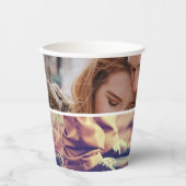 Gobelets En Papier Love and Romance Celebrated (Recto)