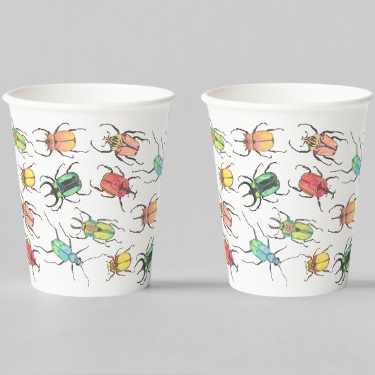 Gobelets En Papier Love Bugs Party