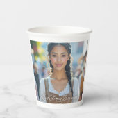 GOBELETS EN PAPIER LOVE FROM BAVARIA (Verso)