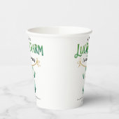 Gobelets En Papier Lucky Charm Irlandais Baby shower tasses de papier (Gauche)