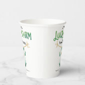 Gobelets En Papier Lucky Charm Irlandais Baby shower tasses de papier (Droite)