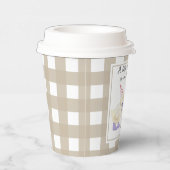 Gobelets En Papier Lucky Duck baby shower (Droite)
