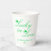 Gobelets En Papier Lucky In Love (Recto)