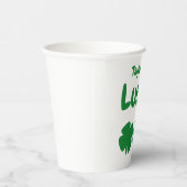 Gobelets En Papier Lucky One St Patrick's Day 1er anniversaire (Droite)