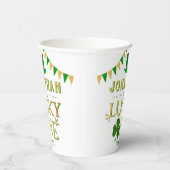 Gobelets En Papier Lucky One St. Patrick's Day 1er anniversaire (Droite)