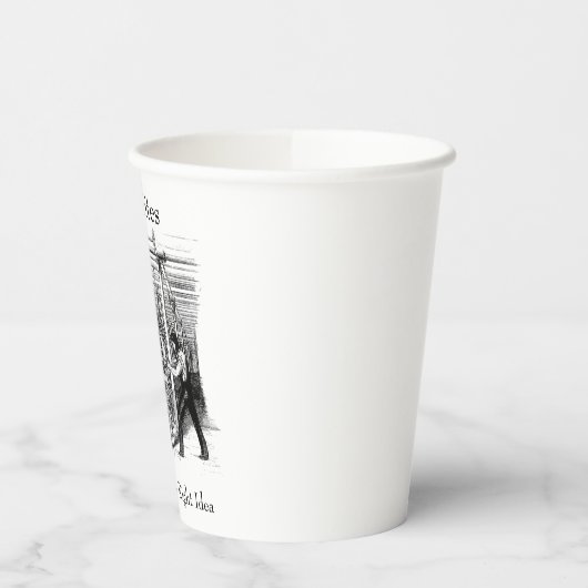 Gobelets En Papier Luddites - Ils Avaient La Bonne Idée (Gauche)