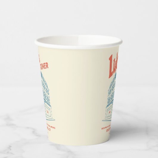 Gobelets En Papier Luke’s Diner Stars Hollow Design (Gauche)
