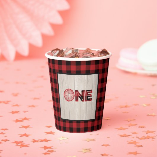 Gobelets En Papier Lumberjack Anniversaire Coupe de papier - ONE (Insitu)